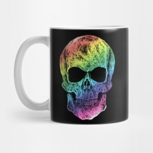 Raimbow Sugar skull, pink cool funny cute mask Mug